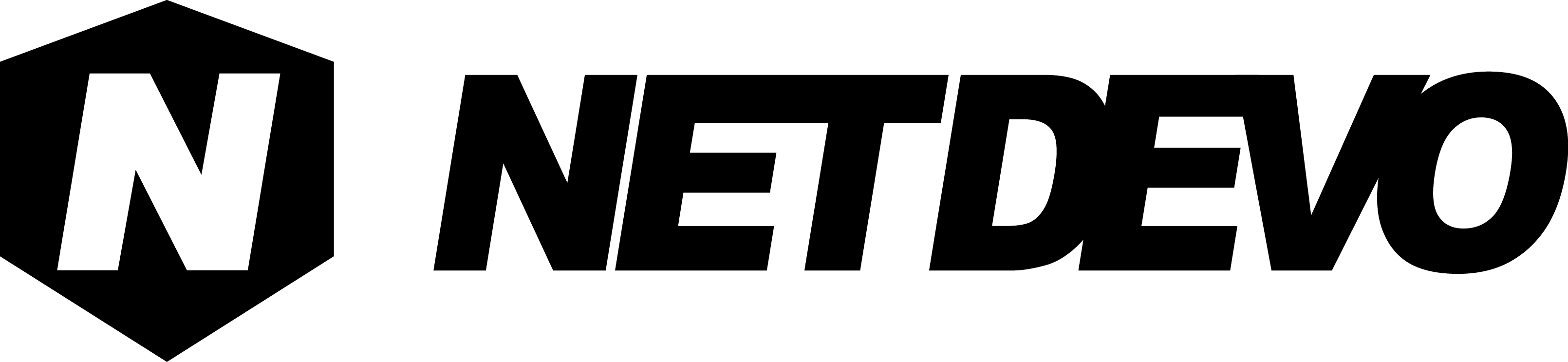 NetDevo Logo Black PNG